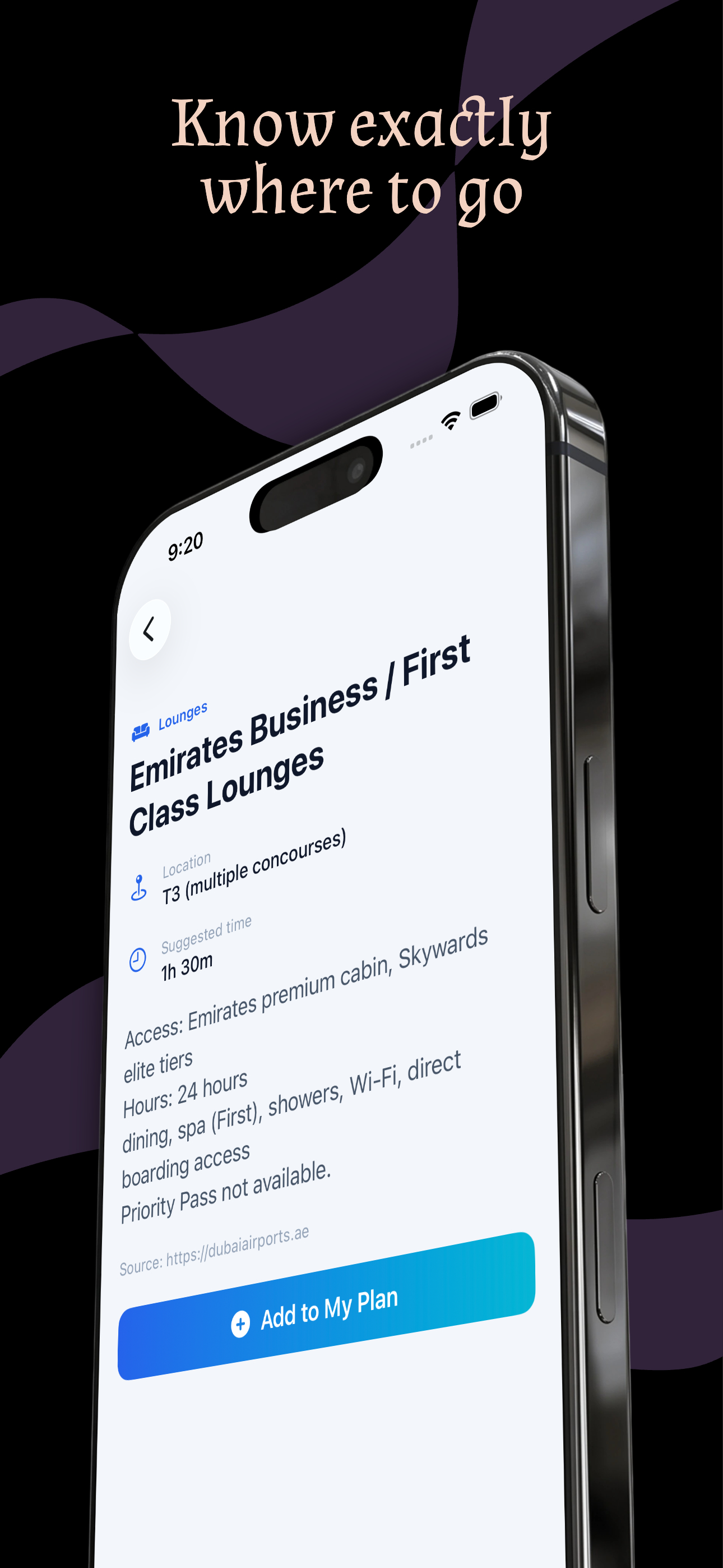 LayoverBuddy profile setup screen